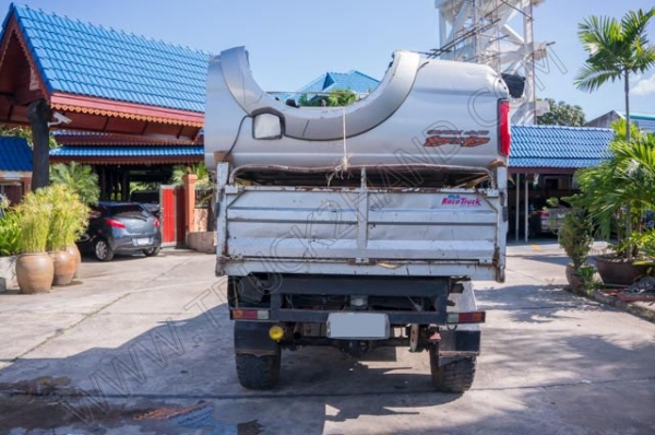 นาทีทอง***รถนิสสันฟรอนเทียร์ 105 แรงม้า ขับเคลื่อน 2 เพลา 4x4 ZD30T ติดกระบะดั๊มไฟฟ้า