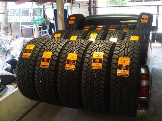 ยางใหม่ Continental 265-70 R16 AT ปี13