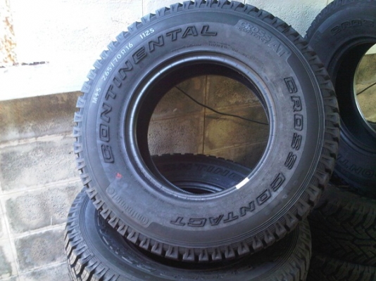 ยางใหม่ Continental 265-70 R16 AT ปี13