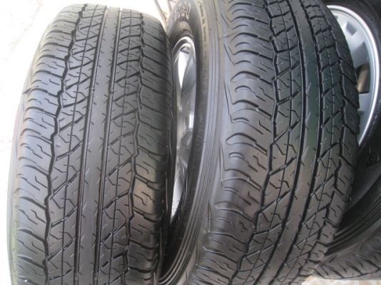 ขายล้อแม็ก Mitsubishi triton 16"x7" et38 6รู139 +ยางปี1912 (081-3747940)