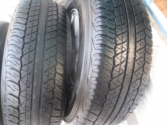 ขายล้อแม็ก Mitsubishi triton 16"x7" et38 6รู139 +ยางปี1912 (081-3747940)