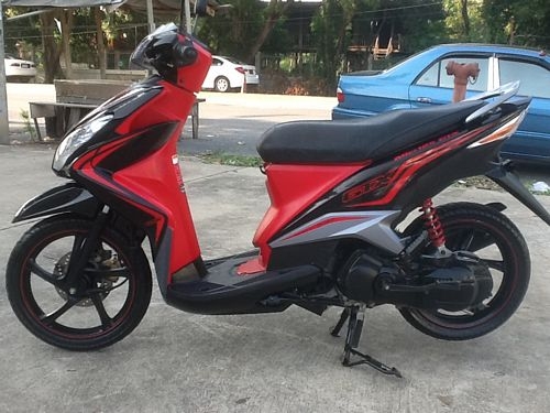 MIO125GTXตัวท็อปล้อแม็กแท้ศูนย์รถปี2011วิ่ง3XXXโลสวยกริ้บๆ MIO125GTXตัวท็อปล้อแม็กแท้ศูนย์รถปี2011วิ่ง3XXXโลสวยกริ้บๆ