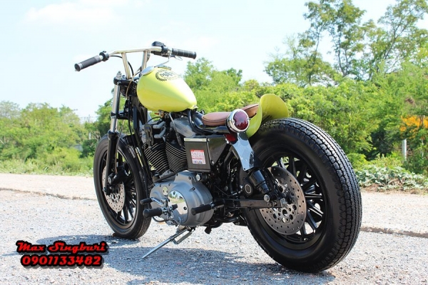 แม็กสิงห์บุรี//HARLEY DAVISSAN SPORTSTER 1200 แต่ง OLD SCHOOL หล่อโครตๆ พร้อม สรรพาสมิตร