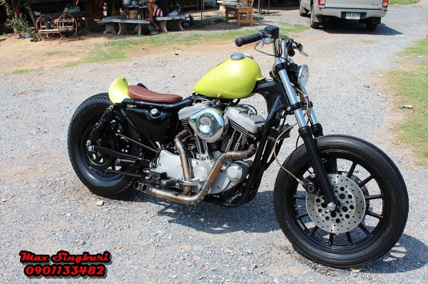 แม็กสิงห์บุรี//HARLEY DAVISSAN SPORTSTER 1200 แต่ง OLD SCHOOL หล่อโครตๆ พร้อม สรรพาสมิตร
