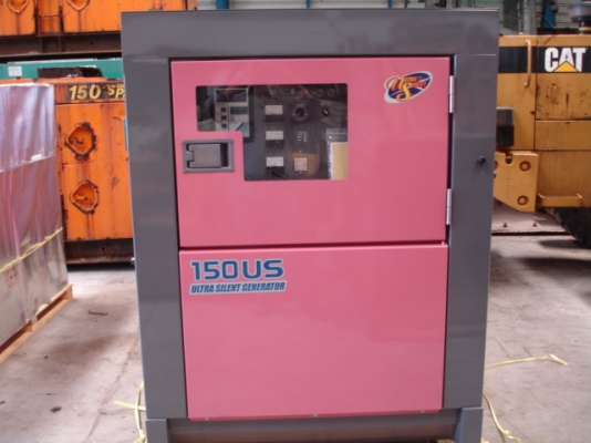 ขาย เครื่องปั่นไฟของใหม่ DENYO DCA-150USK ตู้เก็บเสียงเงียบพิเศษ