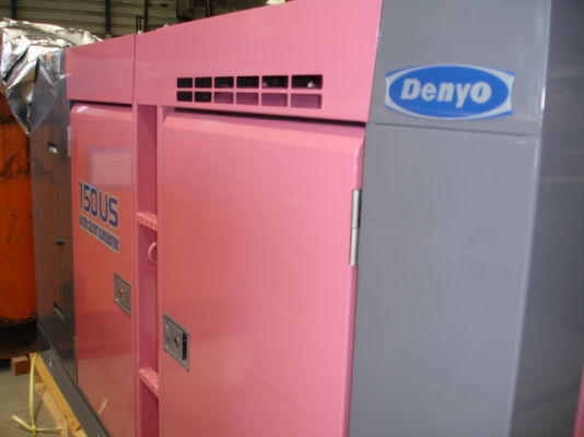 ขาย เครื่องปั่นไฟของใหม่ DENYO DCA-150USK ตู้เก็บเสียงเงียบพิเศษ
