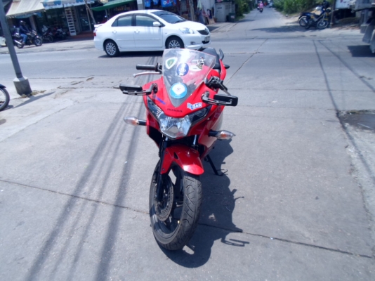 HONDA CBR 150 I รถสีแดง-ดำ เครื่องเดิมๆๆ สภาพภายนอกตามรูป ขาย46,500บาท