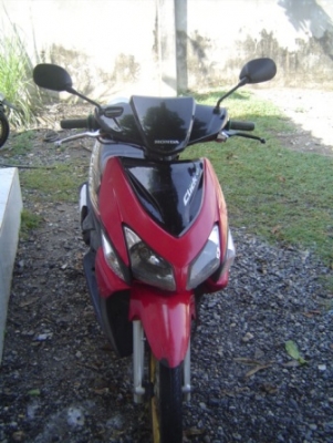 Honda Click แดงดำ เอกสารครบ พร้อมใช้