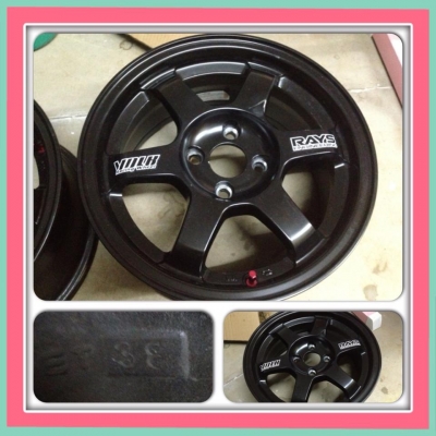 ขายแม็กมือ2 TE37 ขอบ15 กว้าง 7 ราคา 8,500 บาทถูก