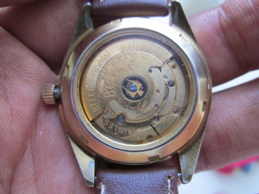 +++++ BULOVA เรือนทองขอบหยักหลังเปลือย +++++ +++++ BULOVA เรือนทองขอบหยักหลังเปลือย +++++