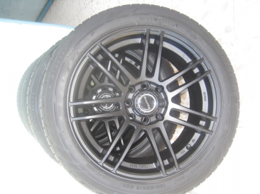 ขายล้อแม็ก W work work emotion 16"x7" et40 4รู100/114.3 +ยางปี 10 (081-3747940)