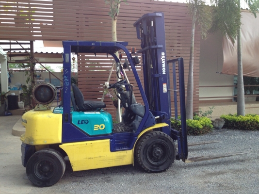 ขายรถยก  KOMATSU รุ่น FG20HT-12 ขนาด 2.0ตัน เกียร์ธรรมดา ระบบ เบนซิน+แก๊ส