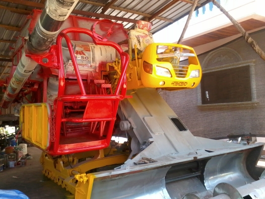 KM47  12HT(KOMOSAK) 6HH (210 แรง) ท่อส่งข้าวสวิง ตู้เลด ปั๊ม DYKIN 23