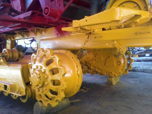 KM47  12HT(KOMOSAK) 6HH (210 แรง) ท่อส่งข้าวสวิง ตู้เลด ปั๊ม DYKIN 23