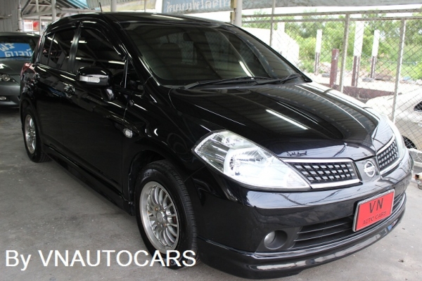 ขาย 2008 NISSAN TIIDA 1.8 G HATCBACK ติดแก๊สถังโดนัท ประหยัด มือแรก ฟรีดาวน์ สภาพป้่ายแดง