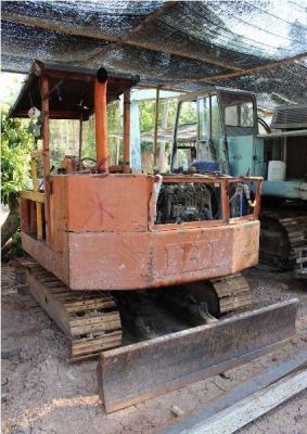 รถแบคโฮ ยี่ห้อ IHI 40 เครื่องยนต์ ISUZU 70 แรงม้า