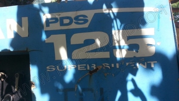 เครื่องปั๊มลม ยี่ห้อ AIRMAN PDS125 (เครื่องยนต์ ISUZU 70 แรงม้า)