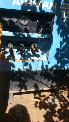 เครื่องปั๊มลม ยี่ห้อ AIRMAN PDS125 (เครื่องยนต์ ISUZU 70 แรงม้า)