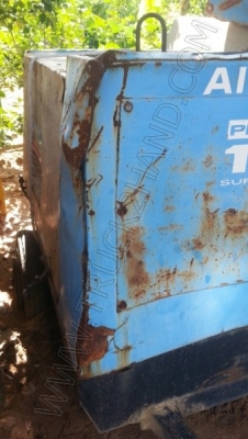 เครื่องปั๊มลม ยี่ห้อ AIRMAN PDS125 (เครื่องยนต์ ISUZU 70 แรงม้า)