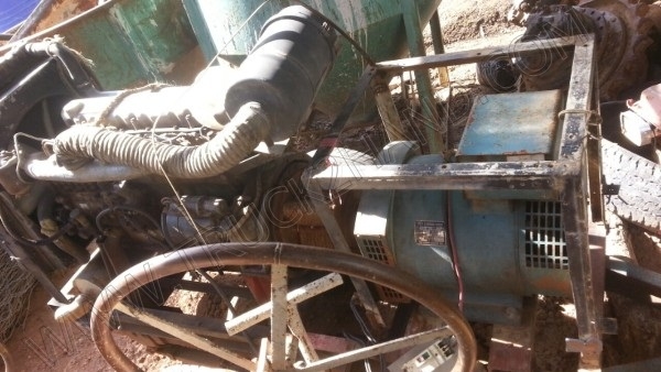 เครื่องปั่นไฟ 1 เฟส 20KVA เครื่องยนต์ ISUZU 100 แรงม้า