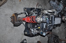 ขายเครื่อง daihatsu mira 3สูบ 660cc หัวฉีดเทอร์โบ เกียร์ออโต้ มือสองญี่ปุ่น