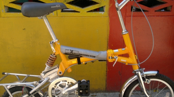 ขายจักรยานพับสวยๆ X BIKE เฟรมไขว้อลููมีเนียมสวิงอารมมีเนียม