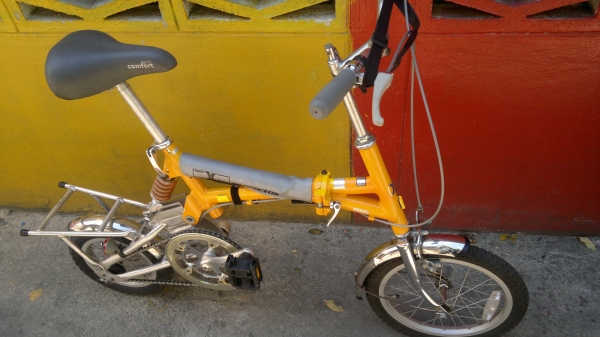 ขายจักรยานพับสวยๆ X BIKE เฟรมไขว้อลููมีเนียมสวิงอารมมีเนียม