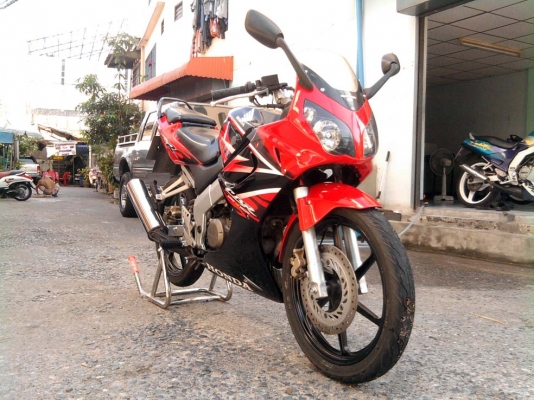 ขออนุญาติขาย HONDA CBR 150 CC.ปี 03 ลายไฟ สตา์ร์ทมือ สภาพนางฟ้า