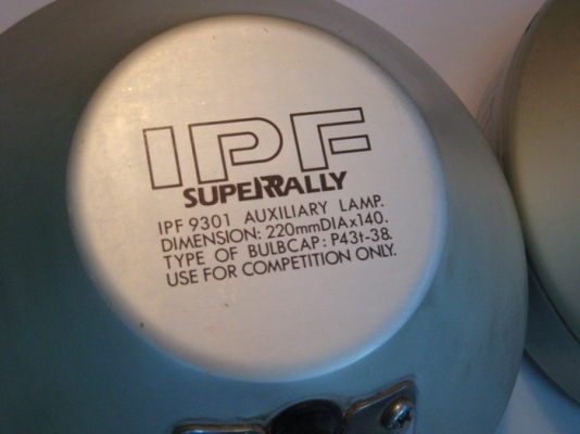 ขาย สปอร์ตไลท์ IPF SUPER RALLY 9301 สภาพสวย หน้ากากครบ