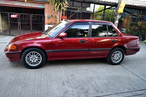 Civic EF เครื่อง B16A v-tec ใหญ่ + lpg หัวฉีด