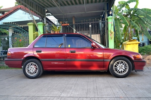 Civic EF เครื่อง B16A v-tec ใหญ่ + lpg หัวฉีด