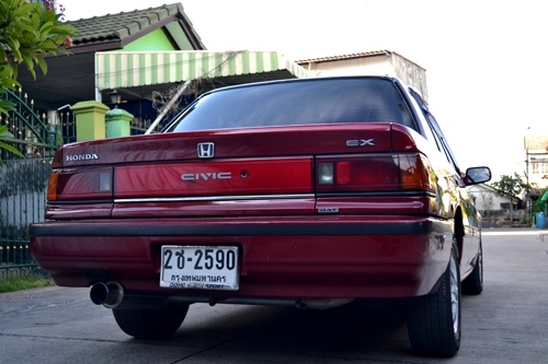 Civic EF เครื่อง B16A v-tec ใหญ่ + lpg หัวฉีด