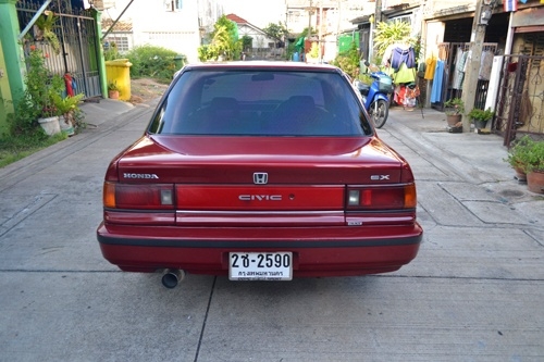 Civic EF เครื่อง B16A v-tec ใหญ่ + lpg หัวฉีด