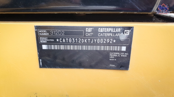 ขาย CAT312D2 ใช้งาน 4 พันชั่วโมง สภาพนางฟ้า สวย แน่น เต็ม ทำงานสมบูรณ์ทุกระบบ