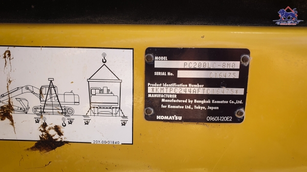 ขาย KOMATSU PC200LC-8M0 บูมยาว ใช้งานเพียง 3 พันชั่วโมง สภาพนางฟ้า
