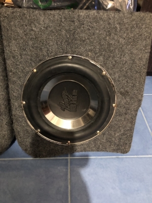 ซับวูฟเฟอร์ 10 นิ่้ว POWER BLUE คู่ละ 1800