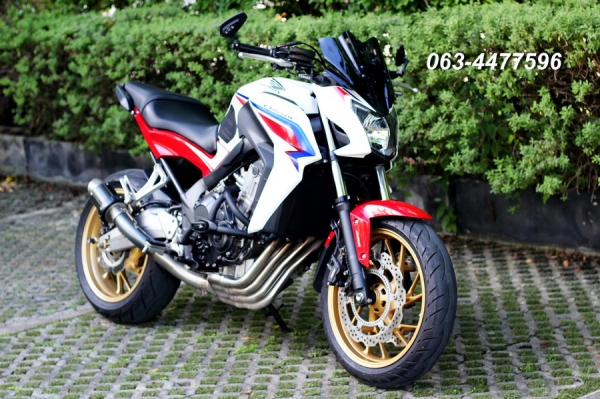 HONDA CB650f TriColor ปี14 ของแต่งทั้งคัน
