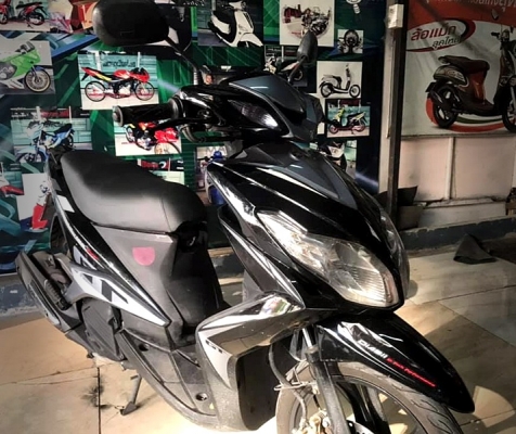 mio 125 gt สีดำเทา ล้อแมกซ์ รถบ้านเครื่องเดิม เล่มพร้อมภาษีไม่ขาด 14900