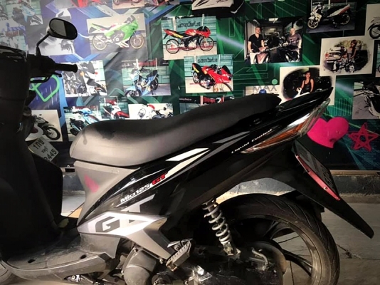 mio 125 gt สีดำเทา ล้อแมกซ์ รถบ้านเครื่องเดิม เล่มพร้อมภาษีไม่ขาด 14900 mio 125 gt สีดำเทา ล้อแมกซ์ รถบ้านเครื่องเดิม เล่มพร้อมภาษีไม่ขาด 14900