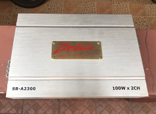 BOSWICK AMPLIFIER SB-A2300  100w*2CH
