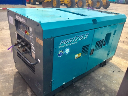 AIRMAN PDS175S-5B2 : 175CFM 7บาร์ นำเข้าจากญี่ปุ่น โทร. 080-6565422 (หนิง)