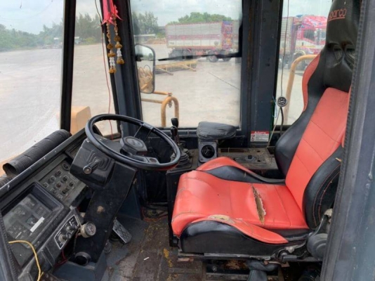 รถตัดล้อยาง ต่อแขนเปิดปากแล้ว รถโรงสี สภาพเก่านอก T.C.M.860-2เครื่องดีพร้อมใช้งาน ยางสวย