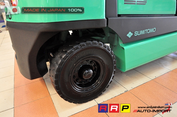 ขายรถโฟล์คลิฟท์มือสอง SUMITOMO รุ่น FD25PVIIHA-D2J-21199 นำเข้าจากประเทศญี่ปุ่น 100\% ไม่เคยใช้งานในไทย