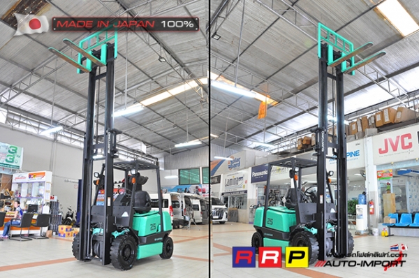 ขายรถโฟล์คลิฟท์มือสอง SUMITOMO รุ่น FD25PVIIHA-D2J-21199 นำเข้าจากประเทศญี่ปุ่น 100\% ไม่เคยใช้งานในไทย