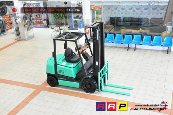 ขายรถโฟล์คลิฟท์มือสอง SUMITOMO รุ่น FD25PVIIHA-D2J-21199 นำเข้าจากประเทศญี่ปุ่น 100\% ไม่เคยใช้งานในไทย