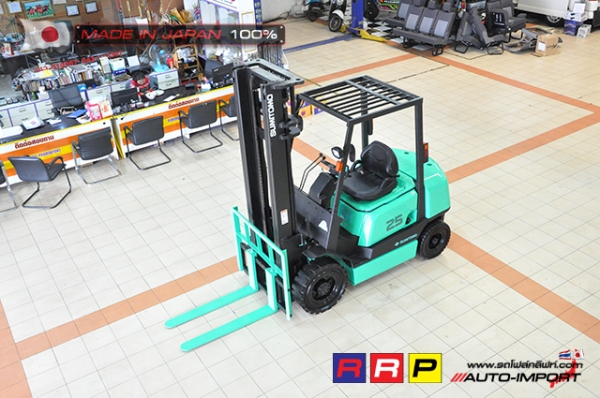 ขายรถโฟล์คลิฟท์มือสอง SUMITOMO รุ่น FD25PVIIHA-D2J-21199 นำเข้าจากประเทศญี่ปุ่น 100\% ไม่เคยใช้งานในไทย