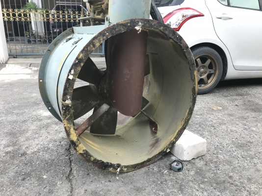 ( เหลือ 2ตัวครับ )ขายพัดลมโบลท่อดูด-เป่าอากาศ TIW new Vro 5HP. 380V made in Japan สภาพสวย ใบพัดอลูมิเนียมหนา โครงสร้างแข็งแรง หมุนนิ่ม พร้อมใช้งาน มี 4ชุดครับ ราคาชุดละ 12,500 บาท