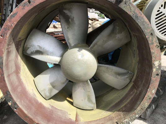 ( เหลือ 2ตัวครับ )ขายพัดลมโบลท่อดูด-เป่าอากาศ TIW new Vro 5HP. 380V made in Japan สภาพสวย ใบพัดอลูมิเนียมหนา โครงสร้างแข็งแรง หมุนนิ่ม พร้อมใช้งาน มี 4ชุดครับ ราคาชุดละ 12,500 บาท