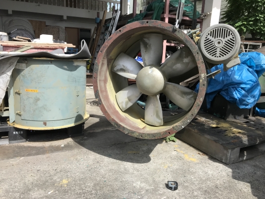 ( เหลือ 2ตัวครับ )ขายพัดลมโบลท่อดูด-เป่าอากาศ TIW new Vro 5HP. 380V made in Japan สภาพสวย ใบพัดอลูมิเนียมหนา โครงสร้างแข็งแรง หมุนนิ่ม พร้อมใช้งาน มี 4ชุดครับ ราคาชุดละ 12,500 บาท