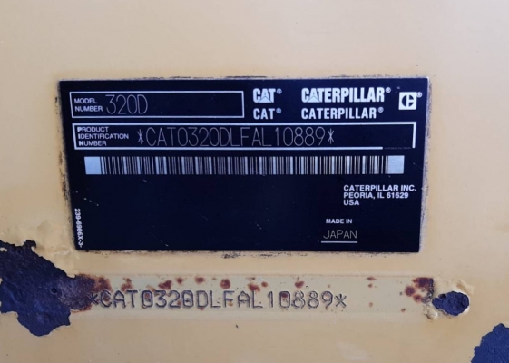 ขาย 320D ทำงาน 9,XXX กว่าชั่วโมง เอกสารใบอินวอย รถพร้อมใช้